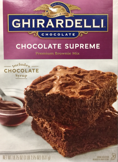 기라델리 Ghirardelli 수프림 브라우니 믹스 531g