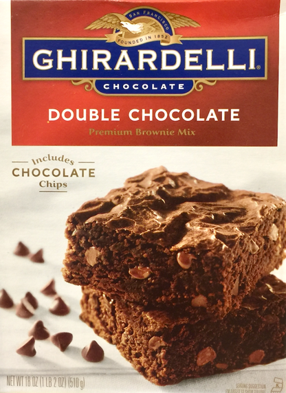 기라델리 Ghirardelli 더블 초콜렛 브라우니 믹스 510g