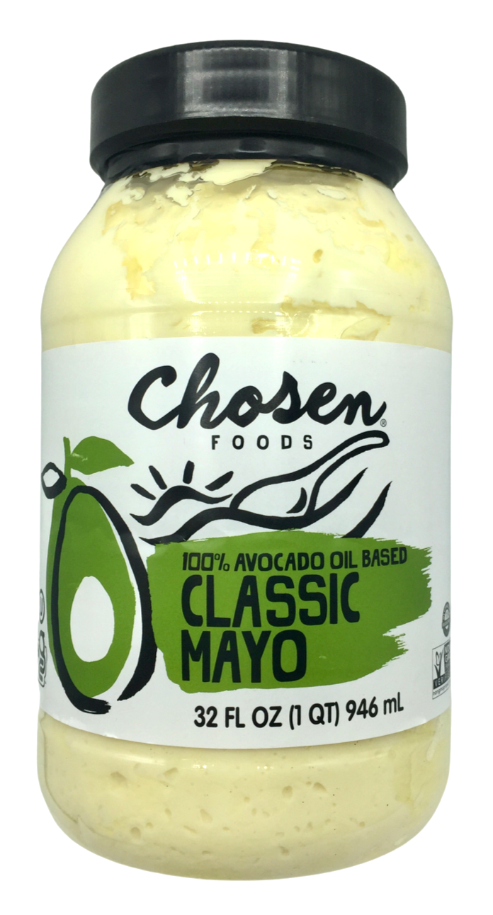 초즌푸드 Chosen Foods Non-GMO 슈가-프리 100% 아보카도오일 마요네즈 946ml *BPA프리/당뇨/케토 친화*