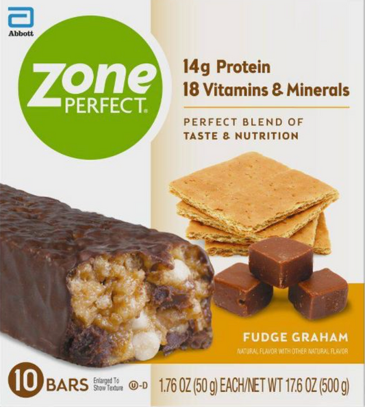 애보트 Abbott 존퍼펙트 퍼지 그래함 단백질바 10ct (500g)