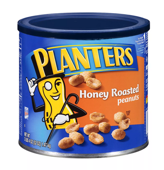 플랜터스 Planters 허니 로스티드 피넛 (꿀땅콩) 1.47kg 2개 (2.94kg)