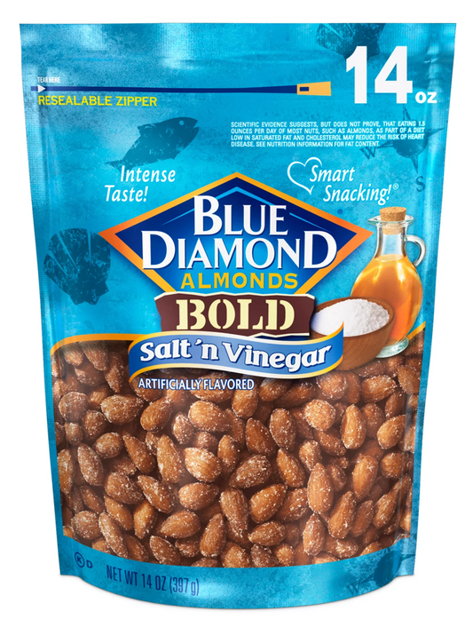 블루다이아몬드 Blue Diamond 솔트 & 비네거 아몬드 397g