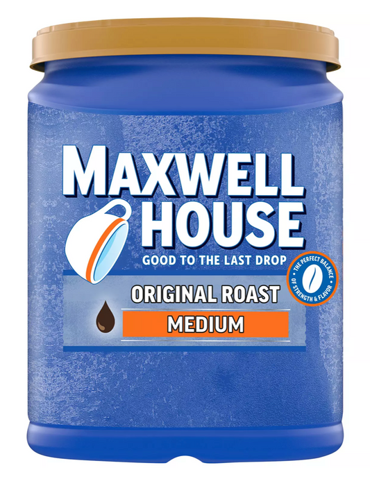 맥스웰 Maxwell 오리지널 미디엄 로스트 분쇄 커피 1.36kg