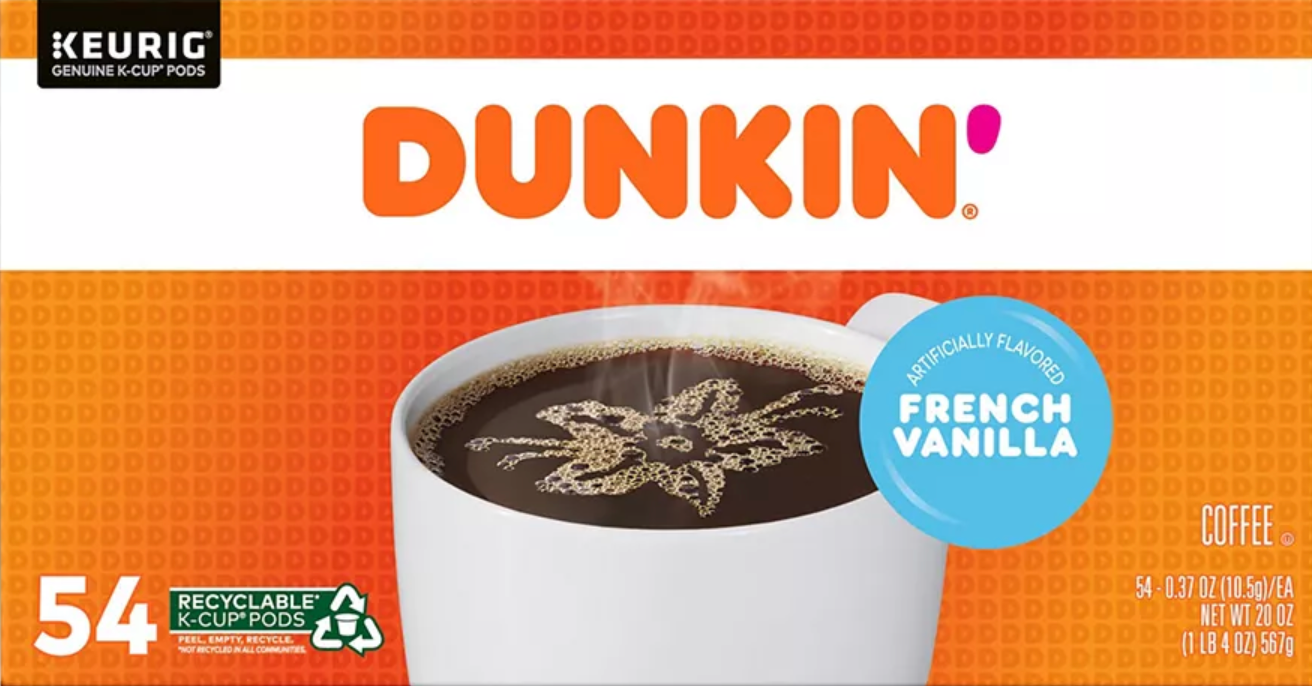 던킨 Dunkin 프렌치 바닐라 K-컵 54ct