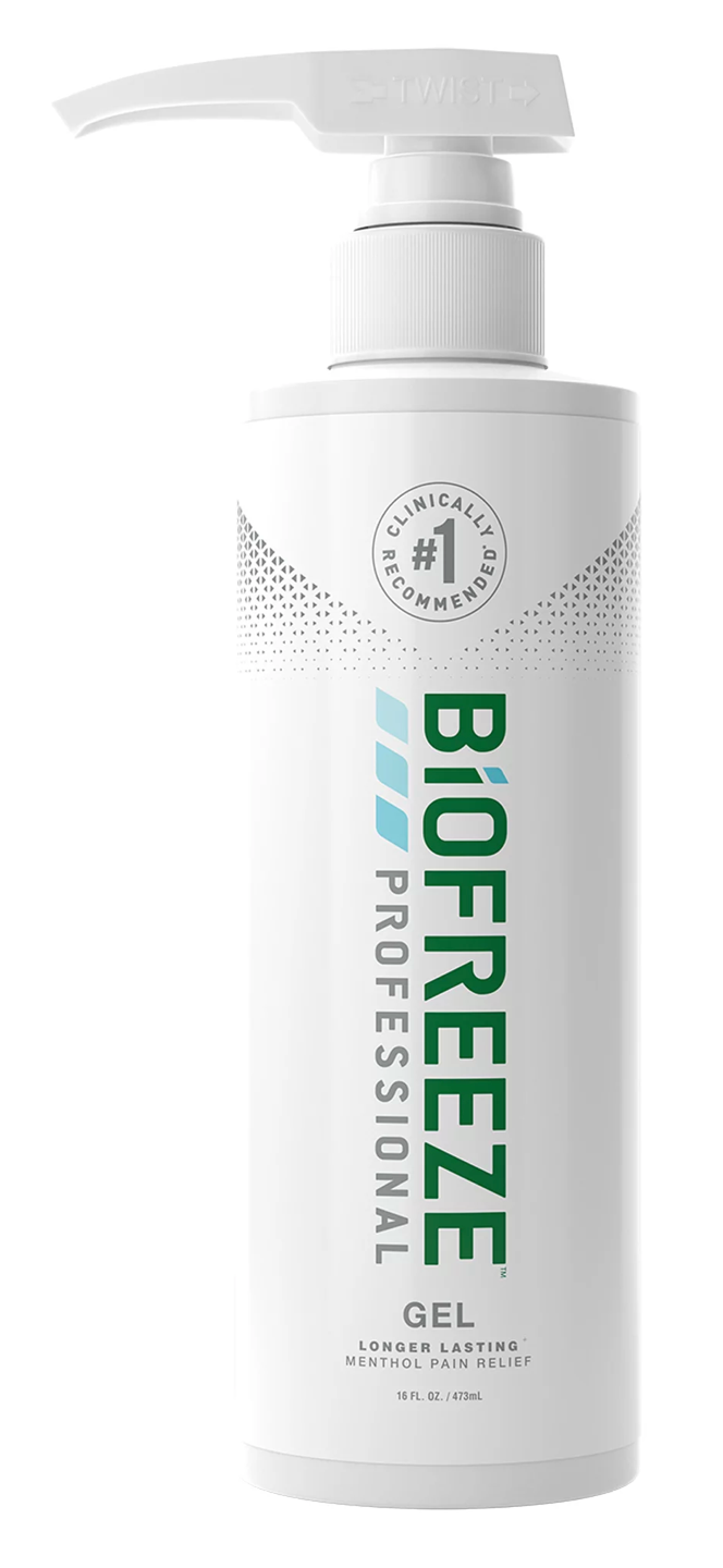 2+ 바이오프리즈 Biofreeze 멘톨 5% 프로페셔널 관절/근육통 젤 473ml