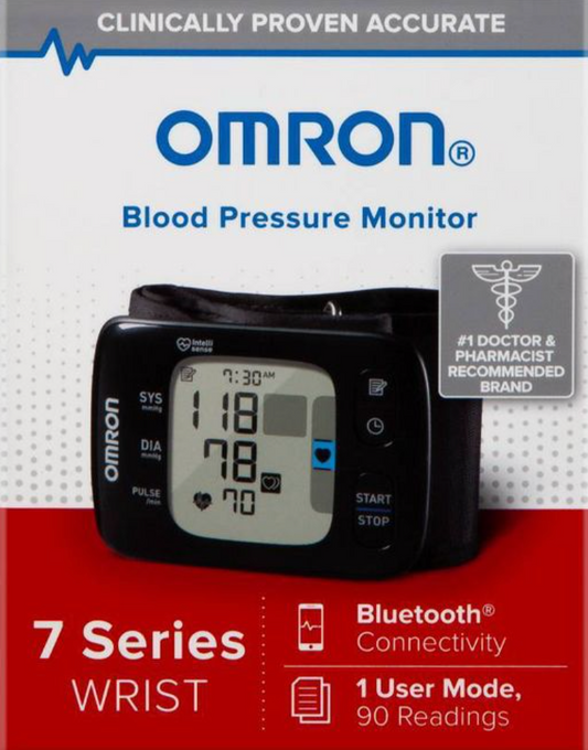 오므론 Omron 7시리즈 와이어리스 손목 혈압계 BP6350 *FDA 승인*