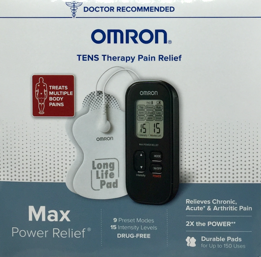오므론 Omron 텐스 저주파자극 물리치료기 맥스 파워 PM500 *FDA 승인*