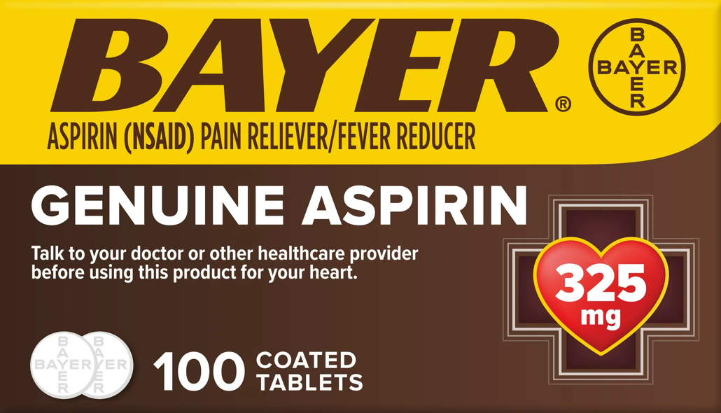 바이엘 Bayer 아스피린 325mg 100정