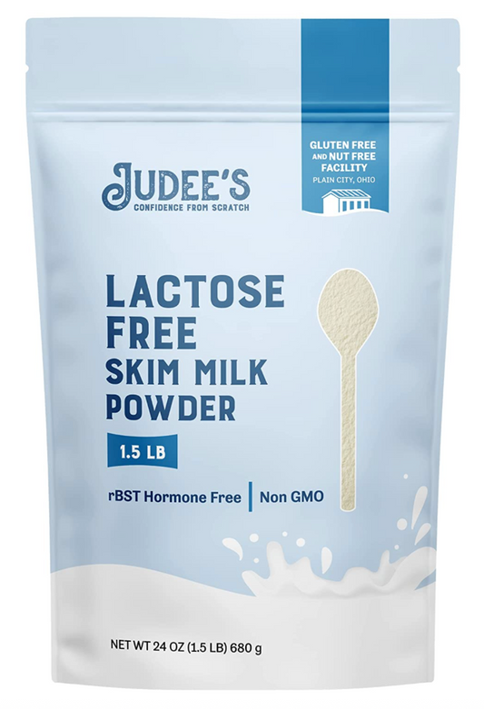 주디스 Judee's Non-GMO/rBST-프리 락토즈-프리 무지방 분유/우유 가루 680g