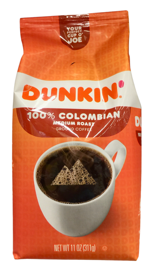 던킨 Dunkin 100% 콜롬비안 미디엄 로스트 분쇄 커피 311g