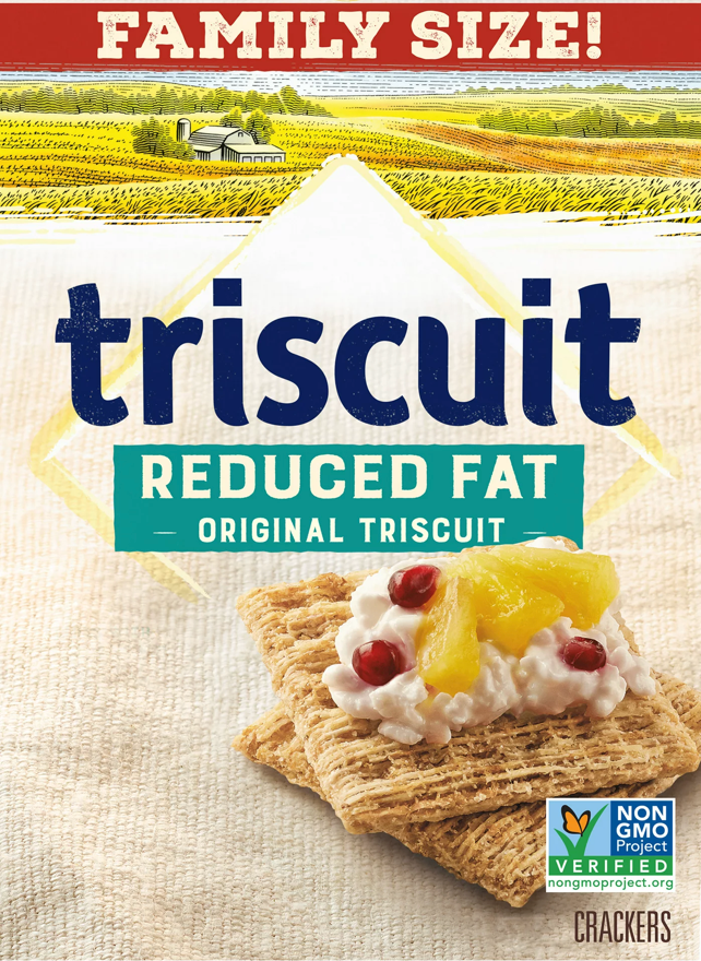 나비스코 Nabisco Non-GMO 트리스킷 오리지널 저지방 통곡물 크래커 326g