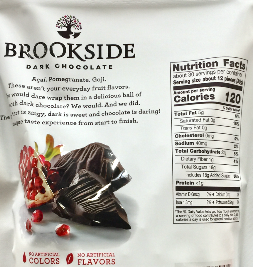 브룩사이드 Brookside 글루텐-프리 석류 다크초콜렛 907g