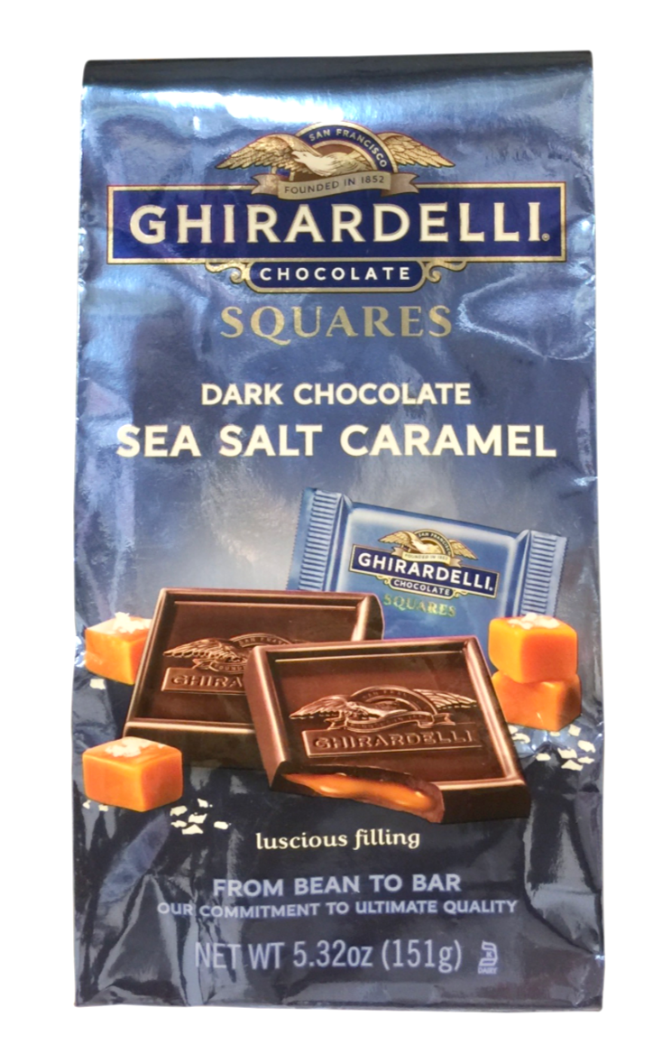 기라델리 Ghirardelli 시솔트 카라멜 다크초콜렛 151g