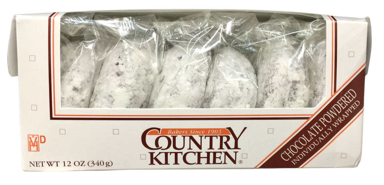 컨트리키친 Country Kitchen 초콜렛 파우더 도넛 6pc (340g)