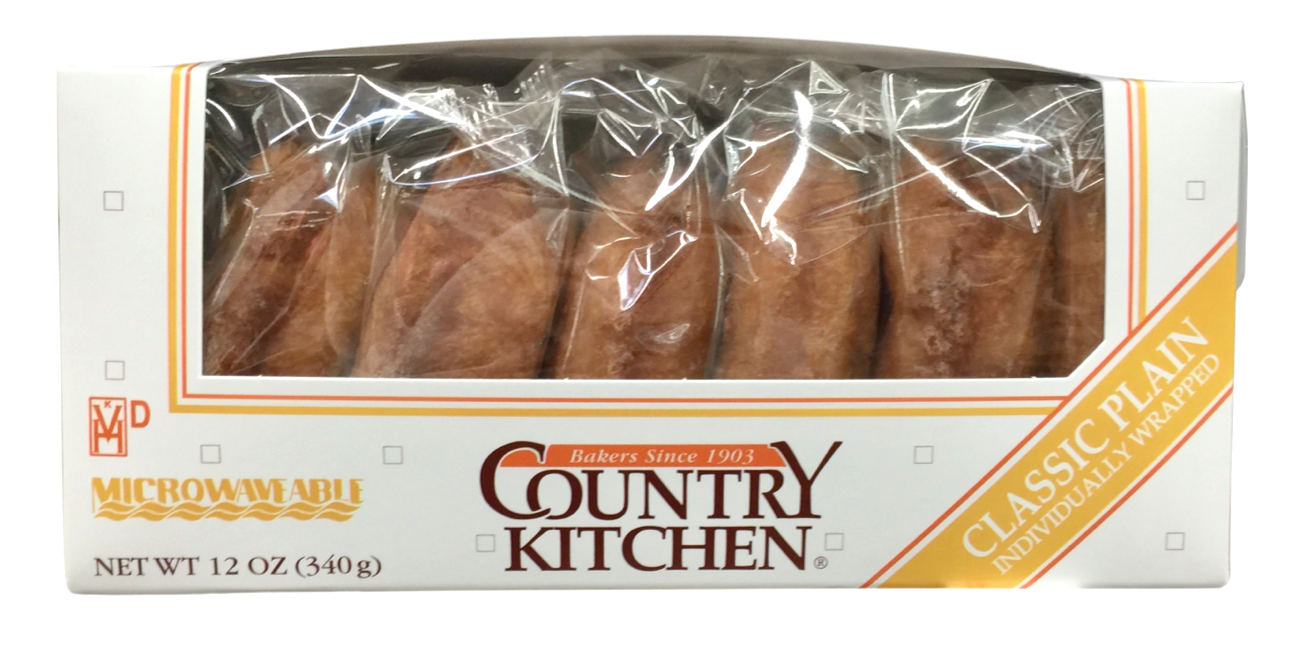 컨트리키친 Country Kitchen 클래식 플레인 도넛 6pc (340g)