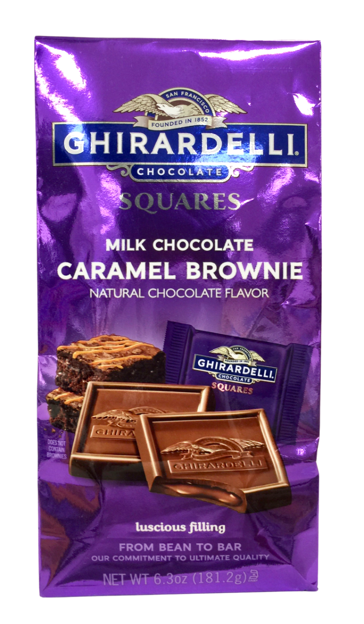 기라델리 Ghirardelli 카라멜 브라우니 밀크초콜렛 181g