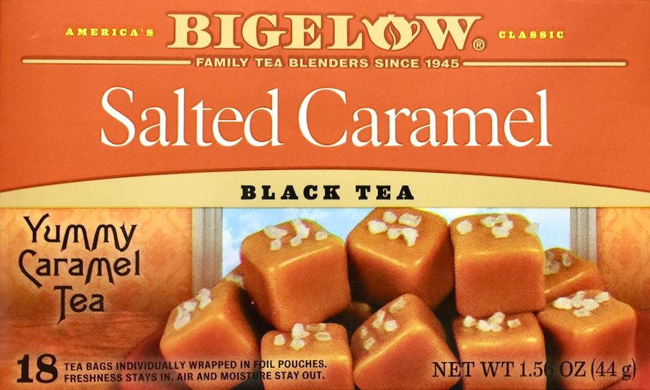 비글로 Bigelow Non-GMO 솔티드 카라멜 블랙티 홍차 18티백