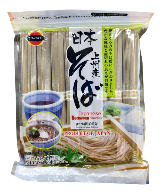 제이바스켓 J-Basket 자루 소바 (메밀 국수) 720g 3ct (2.16kg) *Product of Japan*