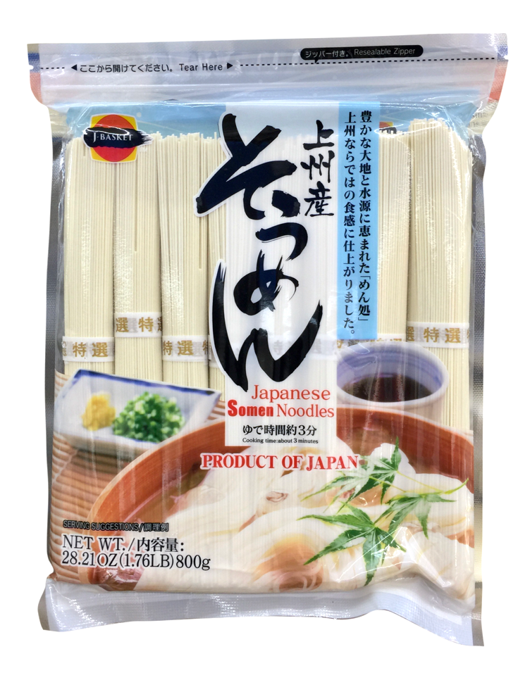 제이바스켓 J-Basket 소면 800g 3ct (2.4kg) *Product of Japan*