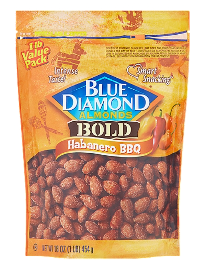 블루다이아몬드 Blue Diamond 하바네로 BBQ 아몬드 454g 🌶