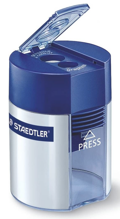 스테드틀러 Staedtler 더블홀 수동 연필깎이 512 001 ST