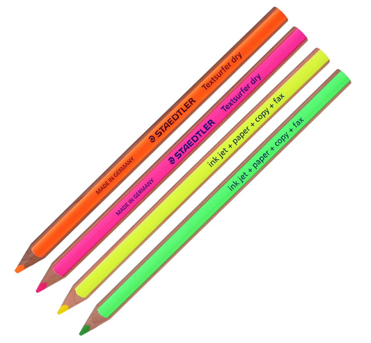 스테드틀러 Staedtler 형광연필 4색