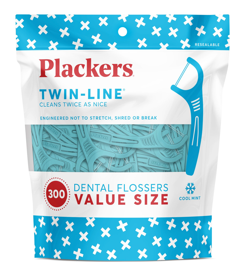 플래커스 Plackers 트윈라인 치실 300ct