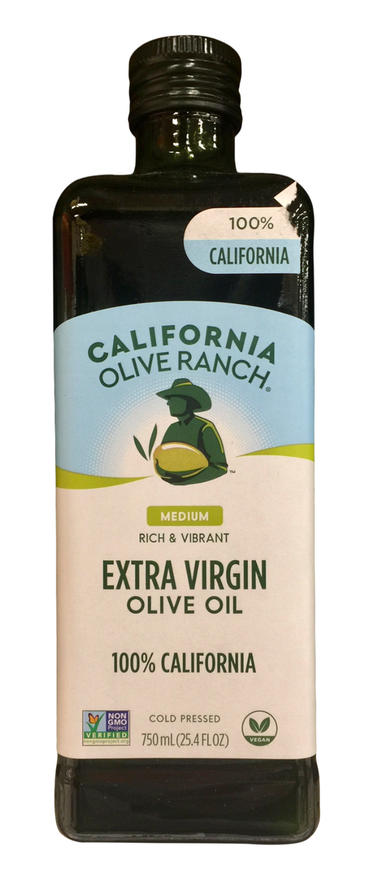 캘리포니아올리브랜치 Non-GMO 100% 캘리포니아 엑스트라 버진 올리브 오일 750ml *케토인증*