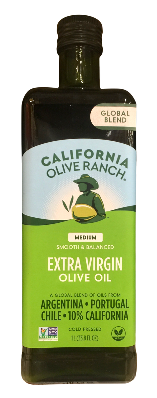 캘리포니아올리브랜치 Non-GMO 10% 캘리포니아 엑스트라 버진 올리브 오일 1L *케토인증*