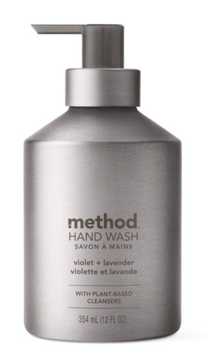 메소드 Method 파라벤/프탈레이트-프리 100% 식물성 핸드워시 젤 Lavender + Violet 354ml *알루미늄 펌프*