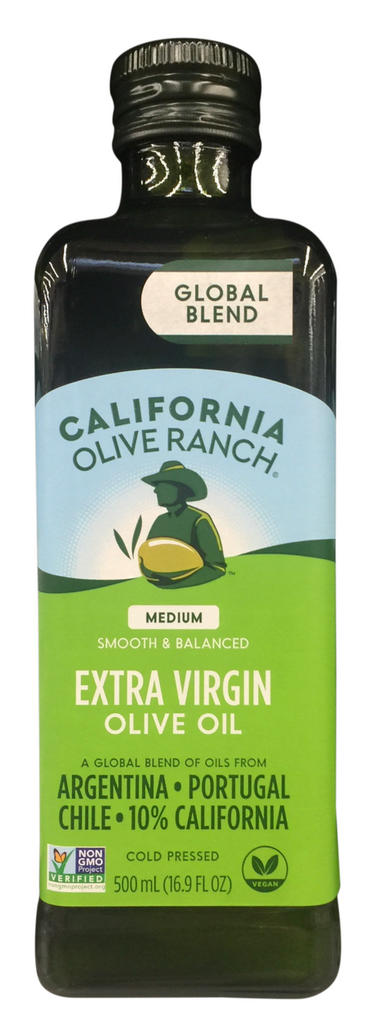 캘리포니아올리브랜치 Non-GMO 10% 캘리포니아 엑스트라 버진 올리브 오일 500ml *케토인증*