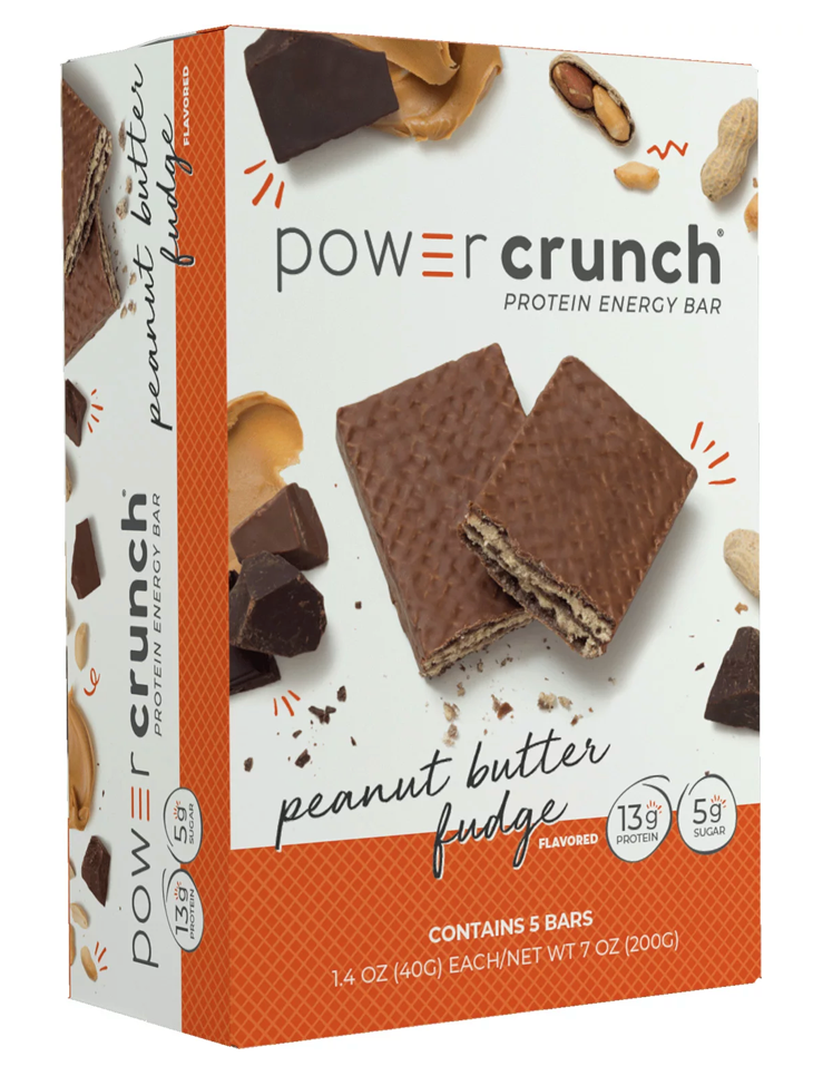 파워크런치 Power Crunch 땅콩버터 퍼지 단백질 에너지바 40g 5ct (200g) *단백질 13g*