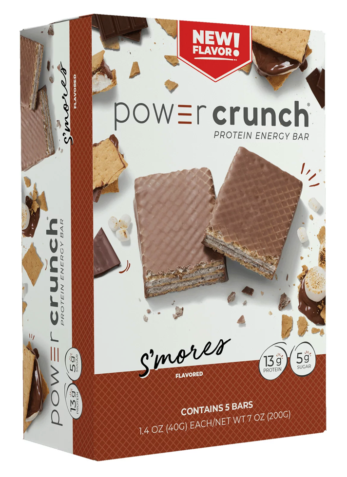 파워크런치 Power Crunch 스모어즈 단백질 에너지바 40g 5ct (200g) *단백질 13g*