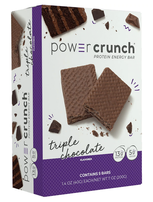 파워크런치 Power Crunch 트리플 초콜렛 크림 단백질 에너지바 40g 5ct (200g) *단백질 13g*