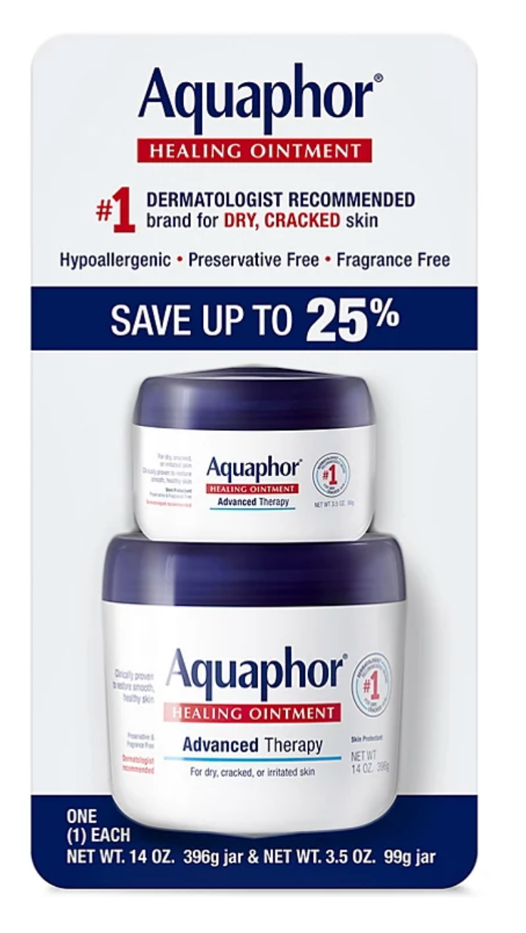 [EWG 2 등급] 아쿠아포어 Aquaphor 어드밴스드 쎄라피 힐링 연고 396+99g (495g)