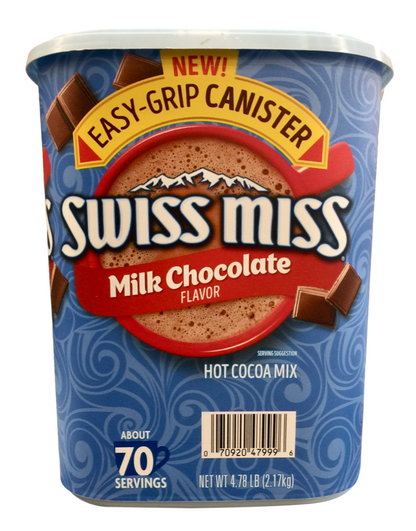 스위스미스 Swiss Miss 밀크초콜렛 핫코코아 캐니스터 (2.17kg)