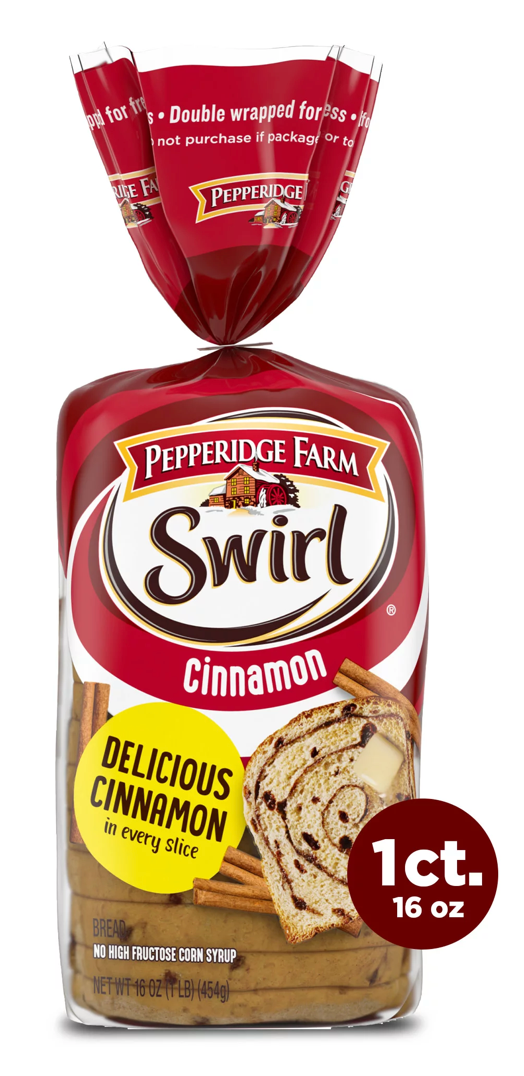 페퍼리지팜 Pepperidge Farm 스월 시나몬 식빵 454g