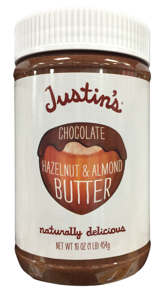 저스틴 Justin's Non-GMO 초콜렛 헤이즐넛 아몬드 버터 454g