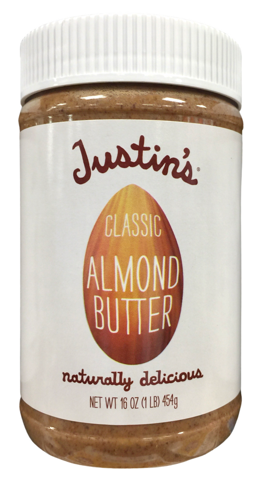 저스틴 Justin's Non-GMO 슈가-프리 클래식 아몬드 버터 454g