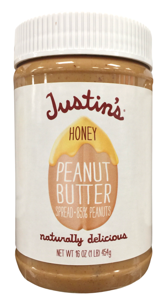 저스틴 Justin's Non-GMO 허니 땅콩 버터 454g