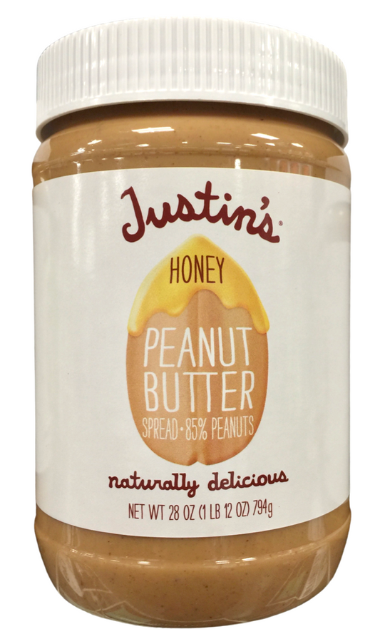 저스틴 Justin's Non-GMO 허니 땅콩 버터 794g *땅콩 85%*