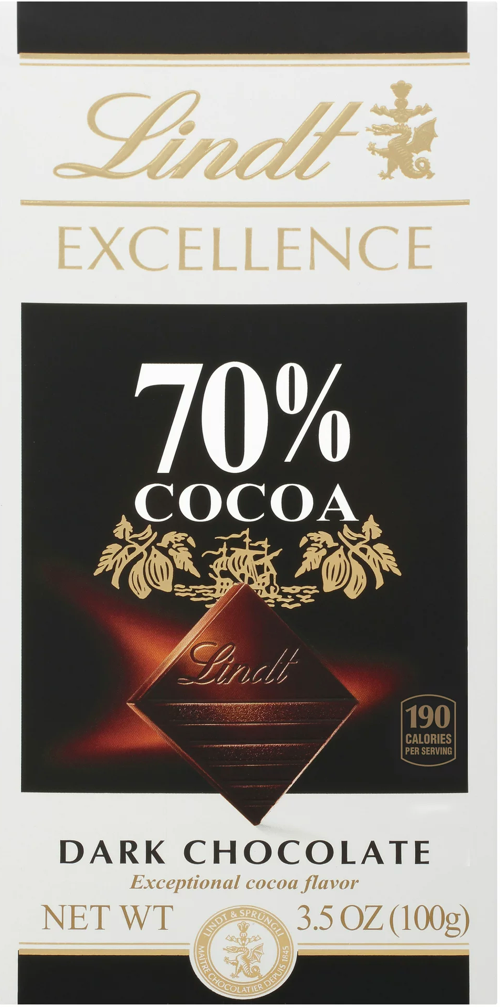 린트 Lindt 엑설런스 70% 카카오 다크초콜렛 100g