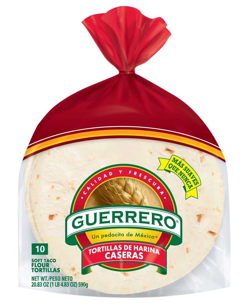 게레로 Guerrero 소프트 타코 밀가루 토틸라 10ct (590g)