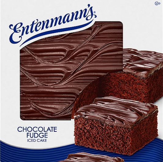 엔텐만 Entenmann's 초콜렛 퍼지 아이스드 케이크 510g