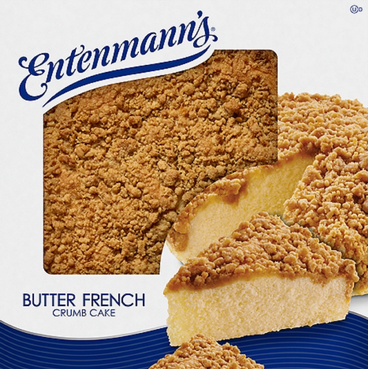 엔텐만 Entenmann's 버터 프렌치 크럼 (곰보) 케이크 396g