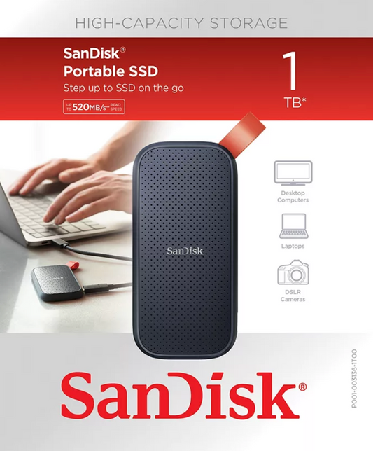 산디스크 SanDisk 휴대용 외장하드 드라이브 1TB