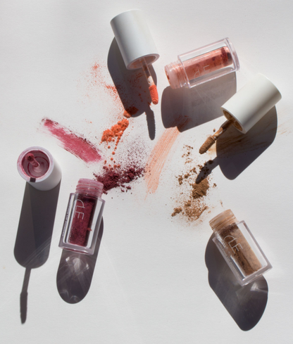 CLE 파라벤/프탈레이트-프리 3-in-1 멜팅 립 파우더 Nude Blush