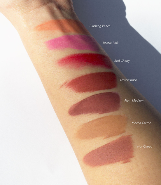 CLE 파라벤/프탈레이트-프리 3-in-1 멜팅 립 파우더 Dessert Rose