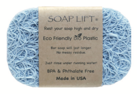 솝리프트 Soap Lift BPA/프탈레이트-프리 비누 받침 Seaside Blue