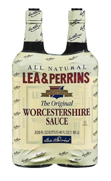 레아 & 페린스 Lea & Perrins 글루텐-프리 오리지널 우스터 소스 443ml 2ct (887ml)